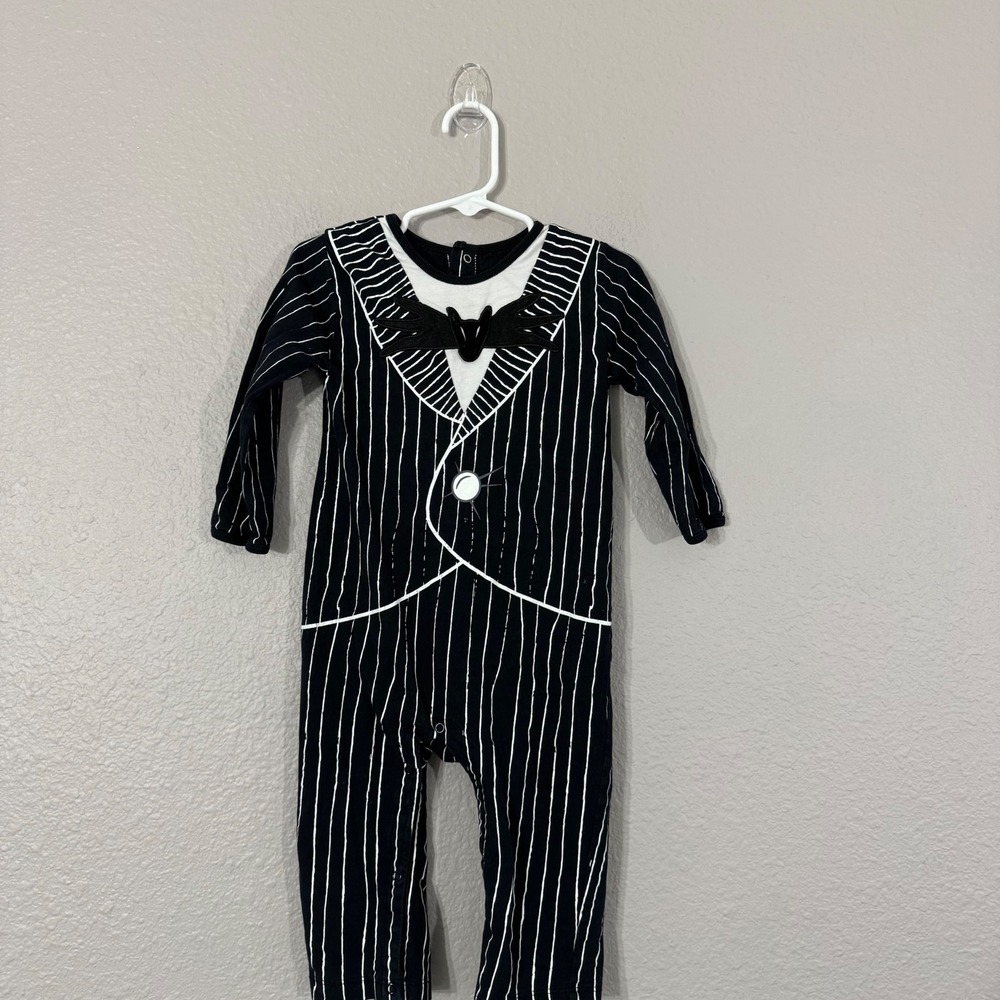 Disney Parks Size 18m Black Jack Skellington Nightmare Before Christmas Coverall